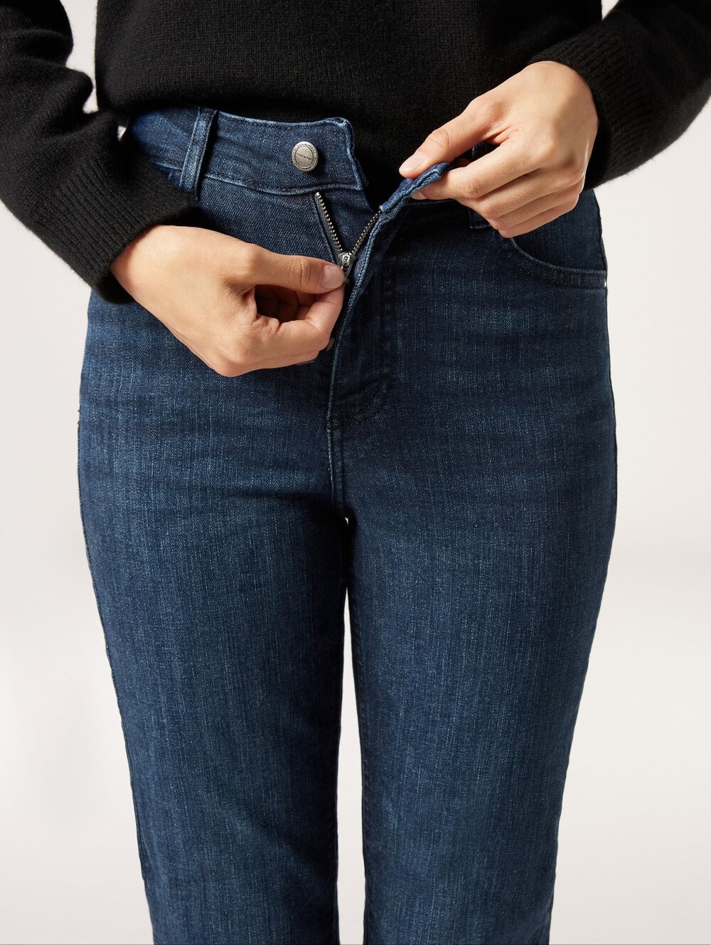 Charter Club Dark Blue Boot-Cut Jeans